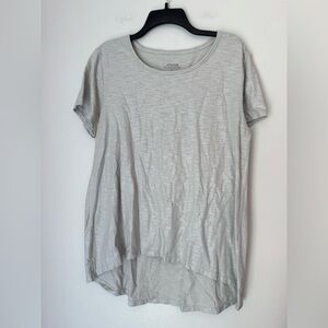 Chicos The Ultimate Tee in Sparkly Gray - Size 3 (XL)